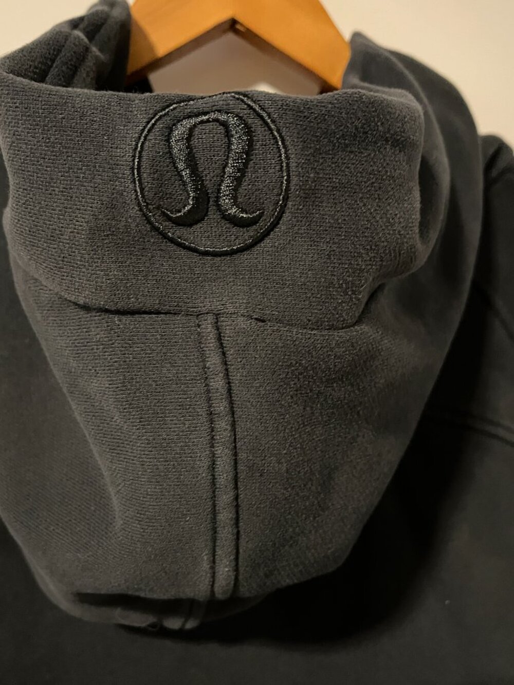 Lululemon Scuba Oversized Full Zip Hoodie XL/XXL Black - Picture 4 of 10